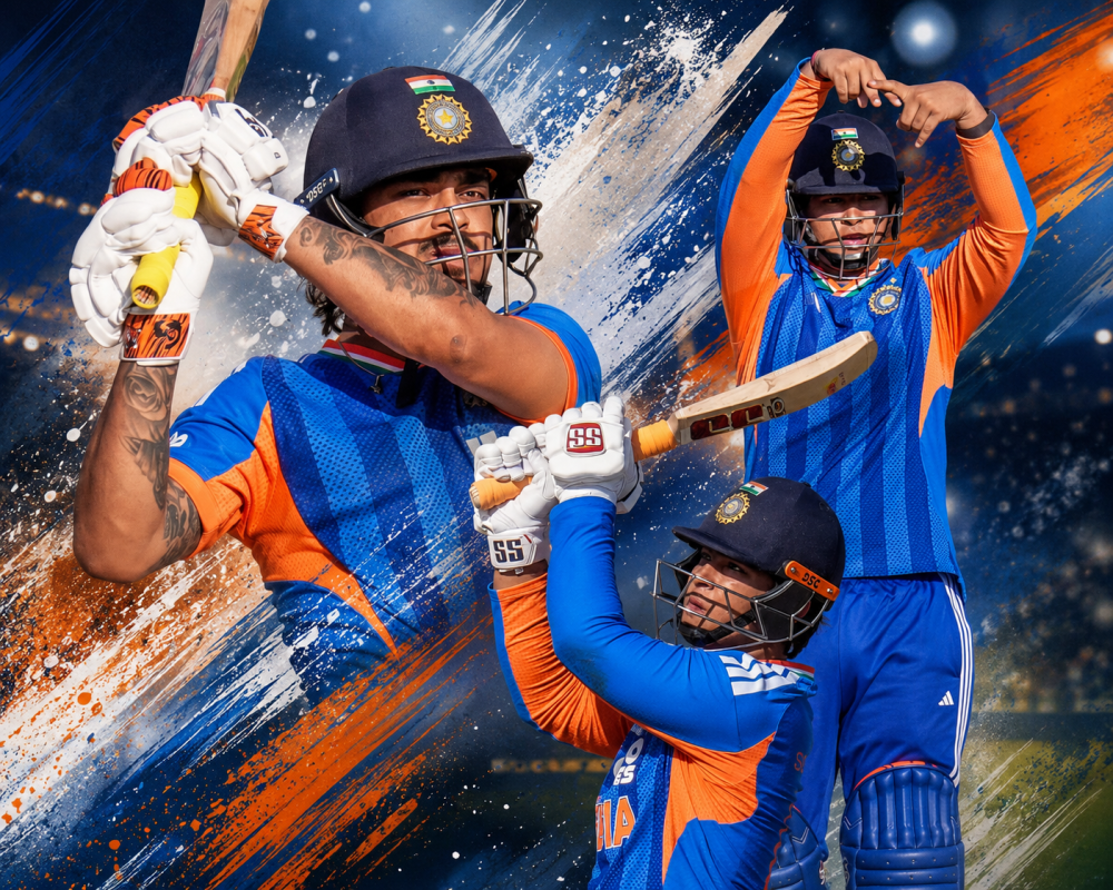 Vaibhav Sooryavanshi celebrates his maiden T20I fifty as India defeat Zimbabwe in the first T20I to take a 1-0 series lead.