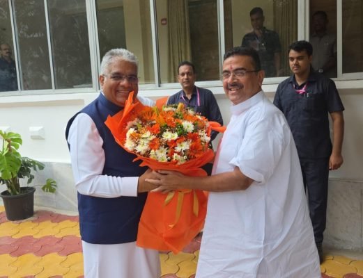 WB CM Suvendu Adhikari Meets Bhupender Yadav, Discusses State Development