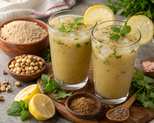 Nimbu Sattu Sherbet: A High-Protein Summer Drink for Energy and Hydration