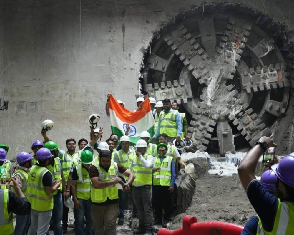 Kolkata Metro TBM Durga Breakthrough Boosts Purple Line
