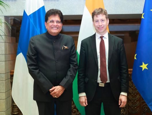 Piyush Goyal, Finland Minister Discuss High-Tech Cooperation