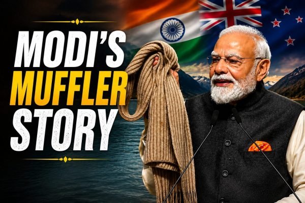 PM Modi's 30-Year-Old Muffler Story That Touched Everyone | New Zealand Visit