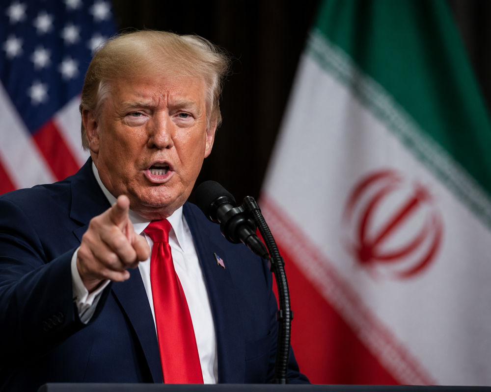 Trump Warns Iran: 'We'll Hit Them Very Hard'