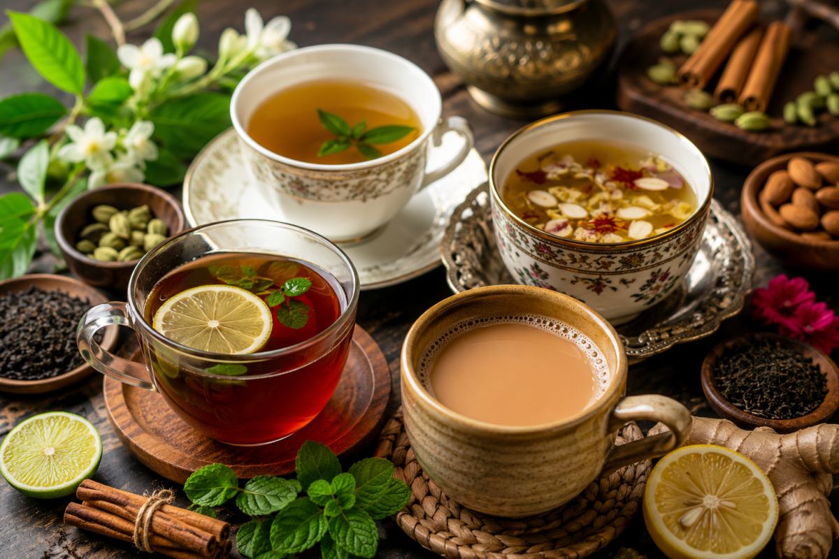 Regional Tea Recipes: Bored With Regular Chai? Try These 4 Chef-Recommended Brews From Kashmir to Tamil Nadu