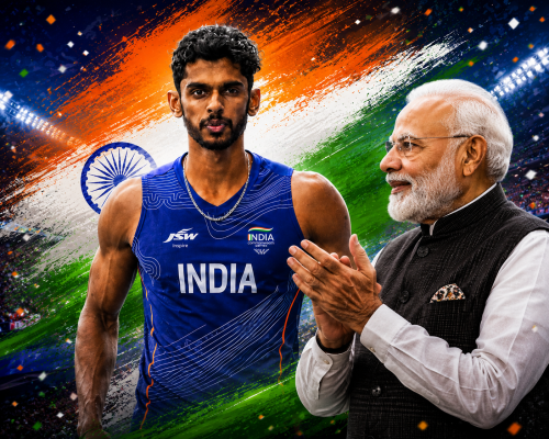 PM Modi Hails Sreeshankar’s Historic CWG 2026 Silver