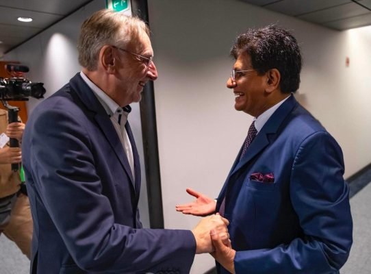 India-EU FTA Talks Advance in Meeting with Bernd Lange