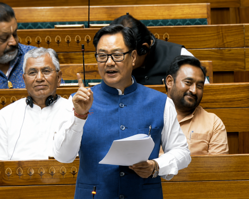 Kiren Rijiju Akhilesh Yadav Paper Leak Bill: Heated Lok Sabha Debate Over Student Protests and Exam Reforms