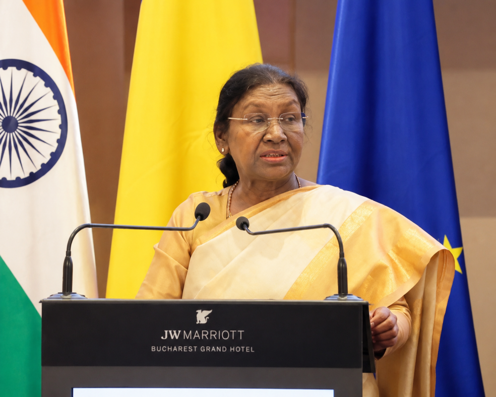 President Murmu Invites Romania to Invest in India