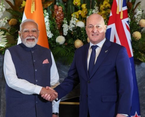 Modi, Luxon Hold Landmark Bilateral Talks