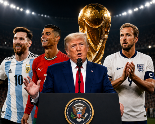 Trump Calls Messi Brilliant, Praises Ronaldo and Kane