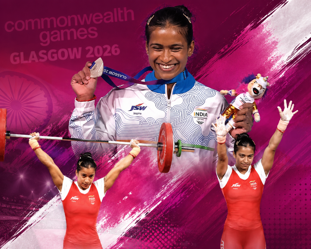 Gyaneshwari Yadav Wins Silver in Women's 53kg Weightlifting at CWG 2026