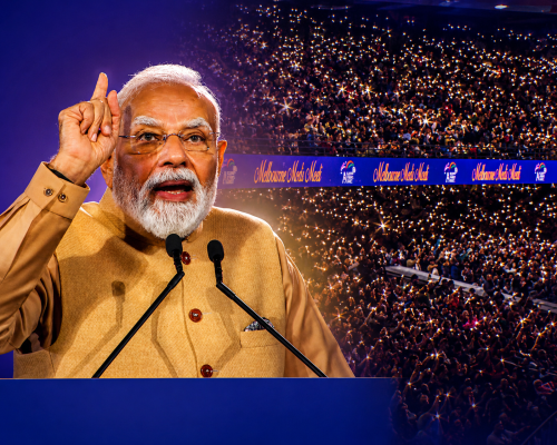 PM Modi Celebrates India's Rise at Melbourne Community Event