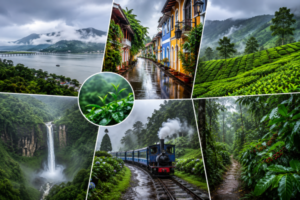 From Misty Mountains to Lush Rainforests: 6 Perfect Monsoon Getaways for a Quick Escape