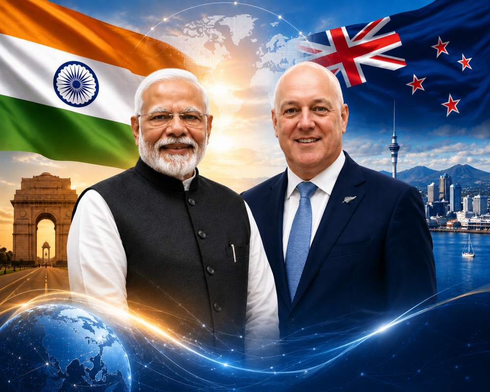 New Zealand PM Luxon Confirms Modi's Official Visit