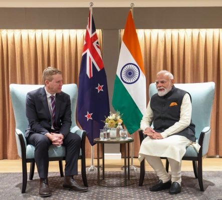 PM Modi Holds Wide-Ranging Talks with NZ Opposition Leader Chris Hipkins