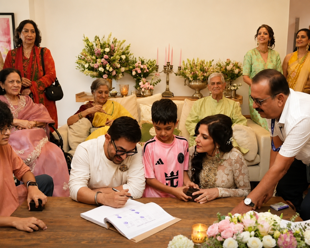 Aamir Khan Marries Gauri Spratt in Intimate Mumbai Wedding