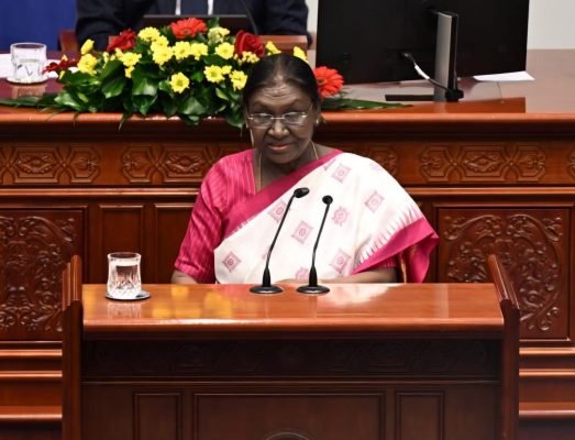 President Murmu Addresses North Macedonia Assembly