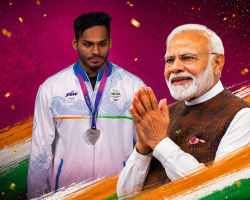 PM Modi Hails Valluri Ajaya Babu's CWG Silver