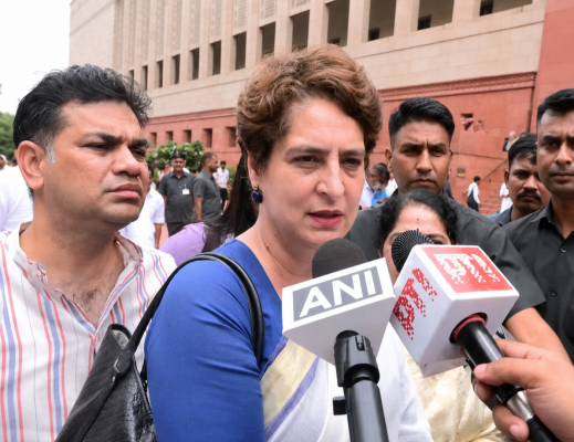 Priyanka Gandhi Blames PM Modi for Youth Unrest