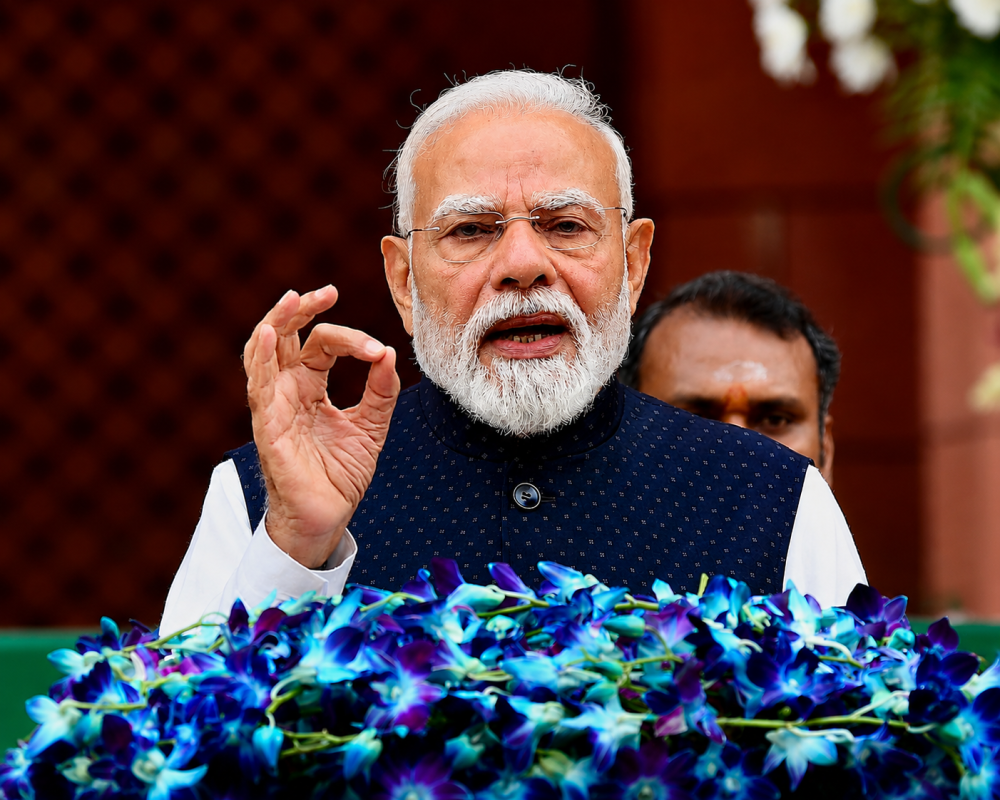 PM Modi Highlights India's 7.7% Growth, Reforms in Monsoon Session