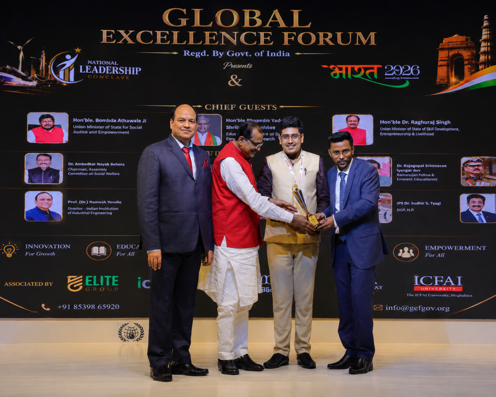 Utsah Chatterjee Bharat Samman 2026: Young Legal Reformer Honoured by Global Excellence Forum