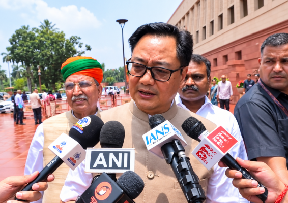 Kiren Rijiju Calls for NEET Paper Leak Debate in Parliament