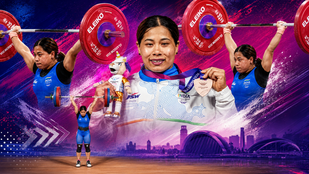CWG 2026: Bindyarani Devi Bags Bronze in Women’s 58kg Weightlifting