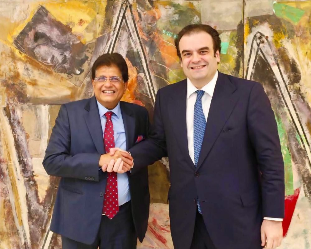 Piyush Goyal Meets Greek Finance Minister to Boost Economic Ties