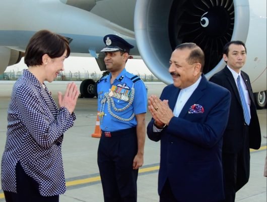 PM Sanae Takaichi Arrives in India on Official Visit