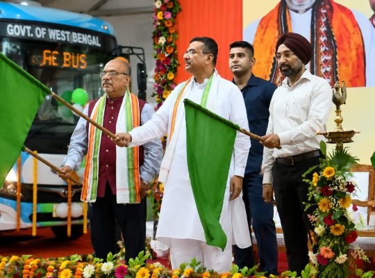 CM Announces Major Transport Push at Launch of 50 AC Buses