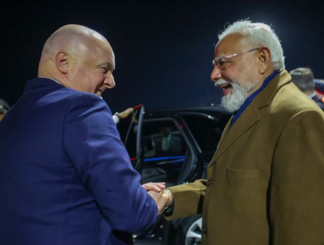 PM Modi Arrives in Auckland for Historic New Zealand Visit