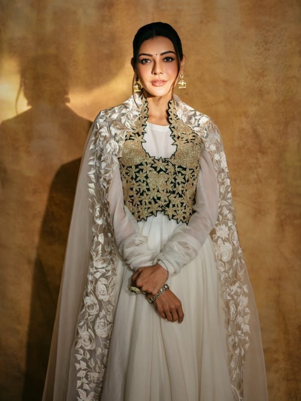 A timeless beauty in white.