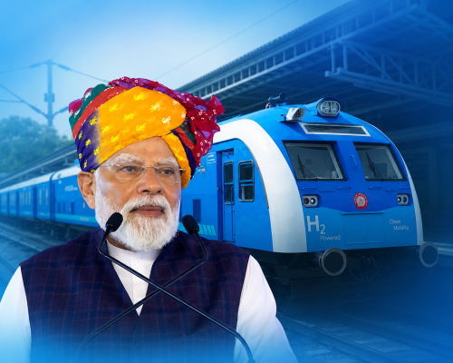 PM Modi: India's Hydrogen Train Is World's Most Powerful