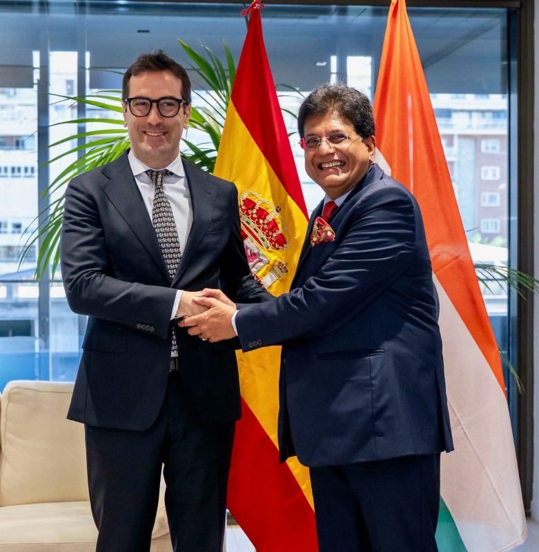 Piyush Goyal Meets Spain Leaders to Boost Trade Ties