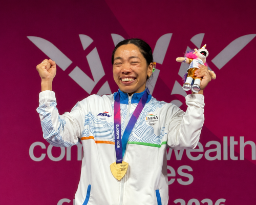 Mirabai Chanu Delighted After Third Straight CWG Gold