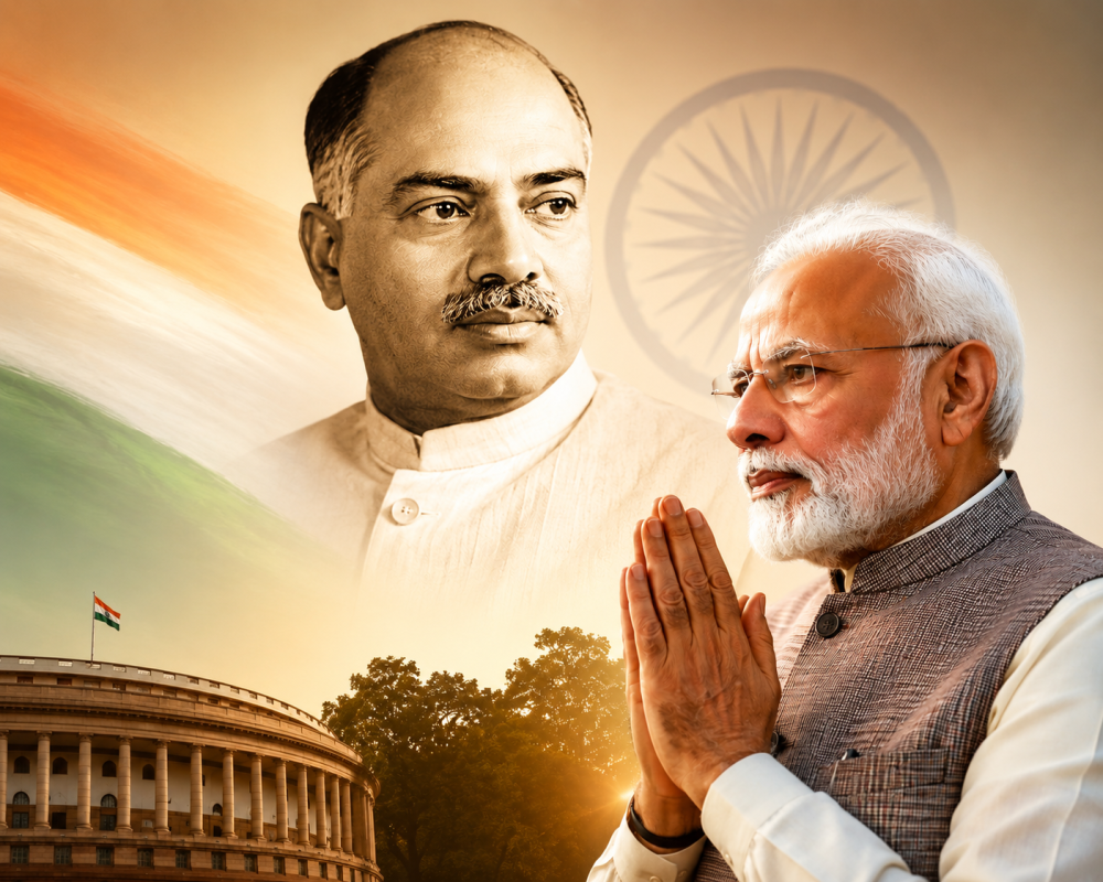 PM Modi Pays Tribute to Shyama Prasad Mukherjee