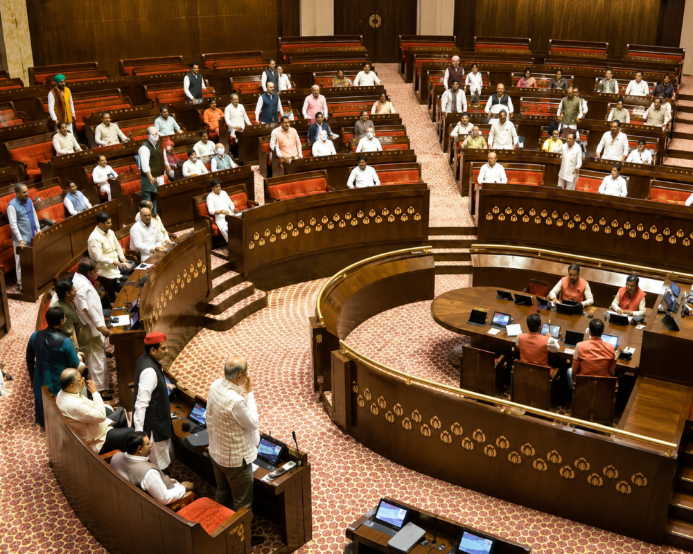 Parliament Both Houses Adjourned Amid Opposition Protest