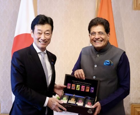 Piyush Goyal Meets Japan-India Parliamentary Friendship League Chief