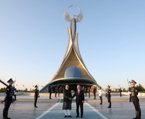 “Yangi Uzbekistan Monument Reflects Uzbek Aspirations”: PM Modi