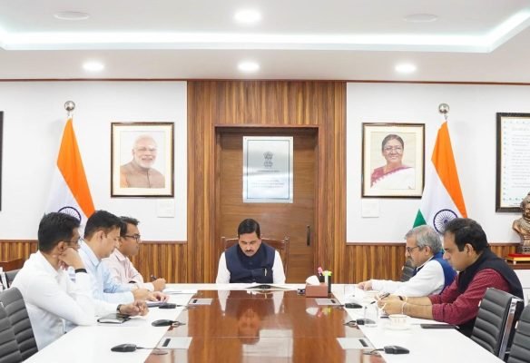Education Minister Pralhad Joshi Reviews Key Ministry Initiatives