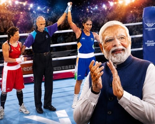 PM Modi Congratulates Preeti Pawar on CWG Gold