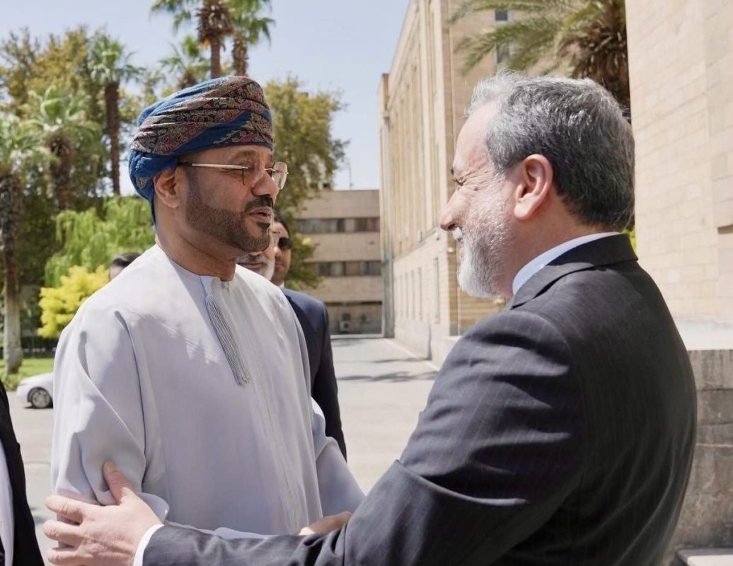 Oman Foreign Minister Badr Albusaidi discusses a temporary corridor for safe navigation through the Strait of Hormuz