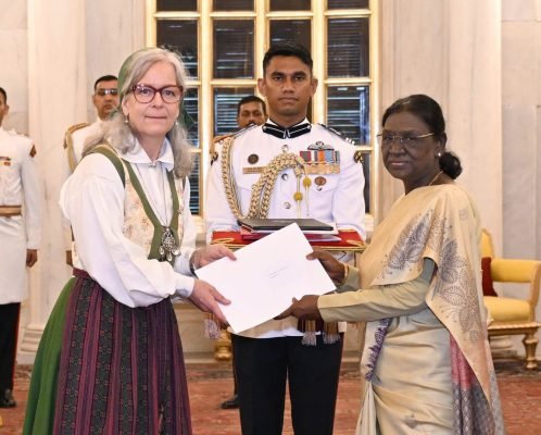 President Murmu Receives Credentials from Swedish Ambassador