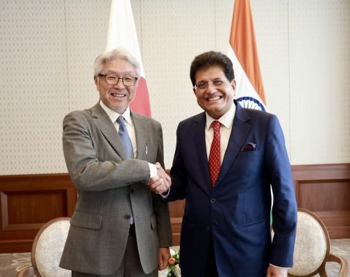 Piyush Goyal Discusses Semiconductor Investments with Tokyo Electron