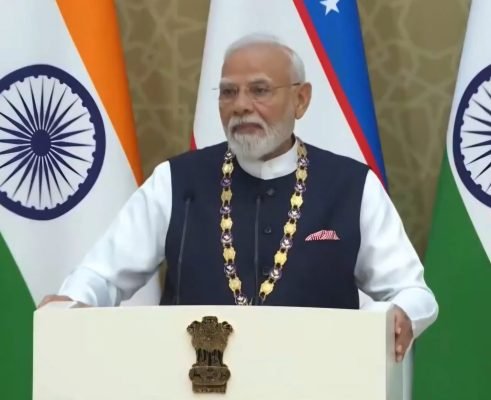 “Dostlik” Symbolises India-Uzbekistan Friendship, PM Modi Says After Receiving Highest Honour
