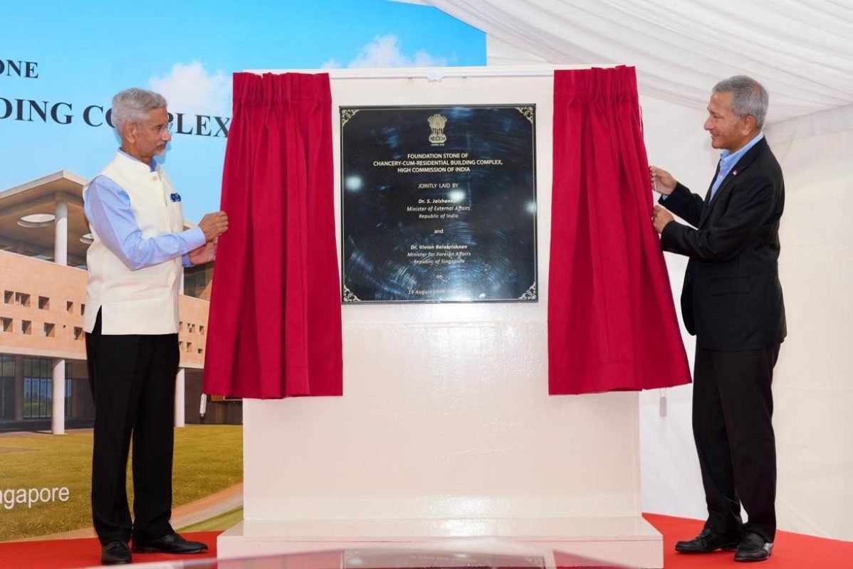 India, Singapore Mark New Era with Chancery Complex Foundation