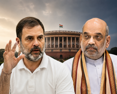 Rahul Gandhi: Opposition Not Interested in Amit Shah’s ‘Lecture’ in Parliament