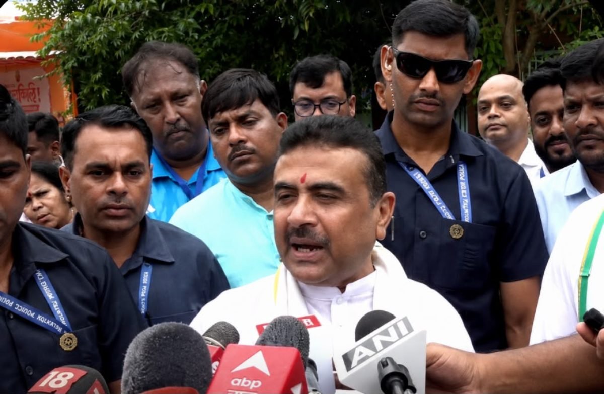 Suvendu Adhikari Questions Mamata Over Anant Maharaj Award Row
