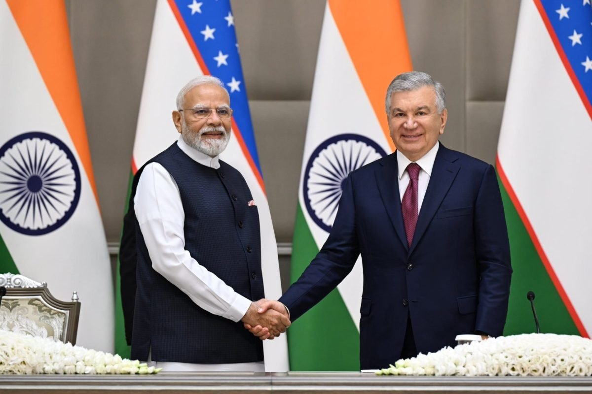 Prime Minister Narendra Modi thanks Uzbekistan President Shavkat Mirziyoyev for his warmth and commitment to India-Uzbekistan friendship.