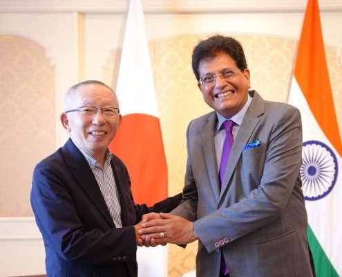 Piyush Goyal Meets Uniqlo CEO Tadashi Yanai to Boost India-Japan Business Ties